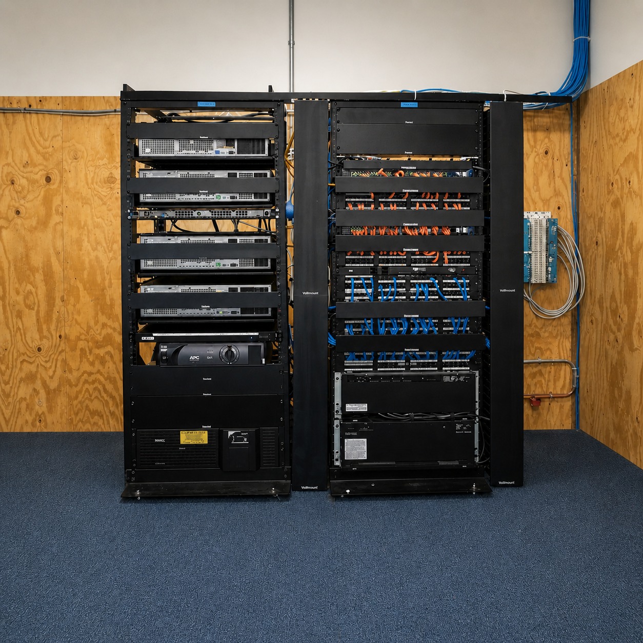 Network design and infrastructure cabling